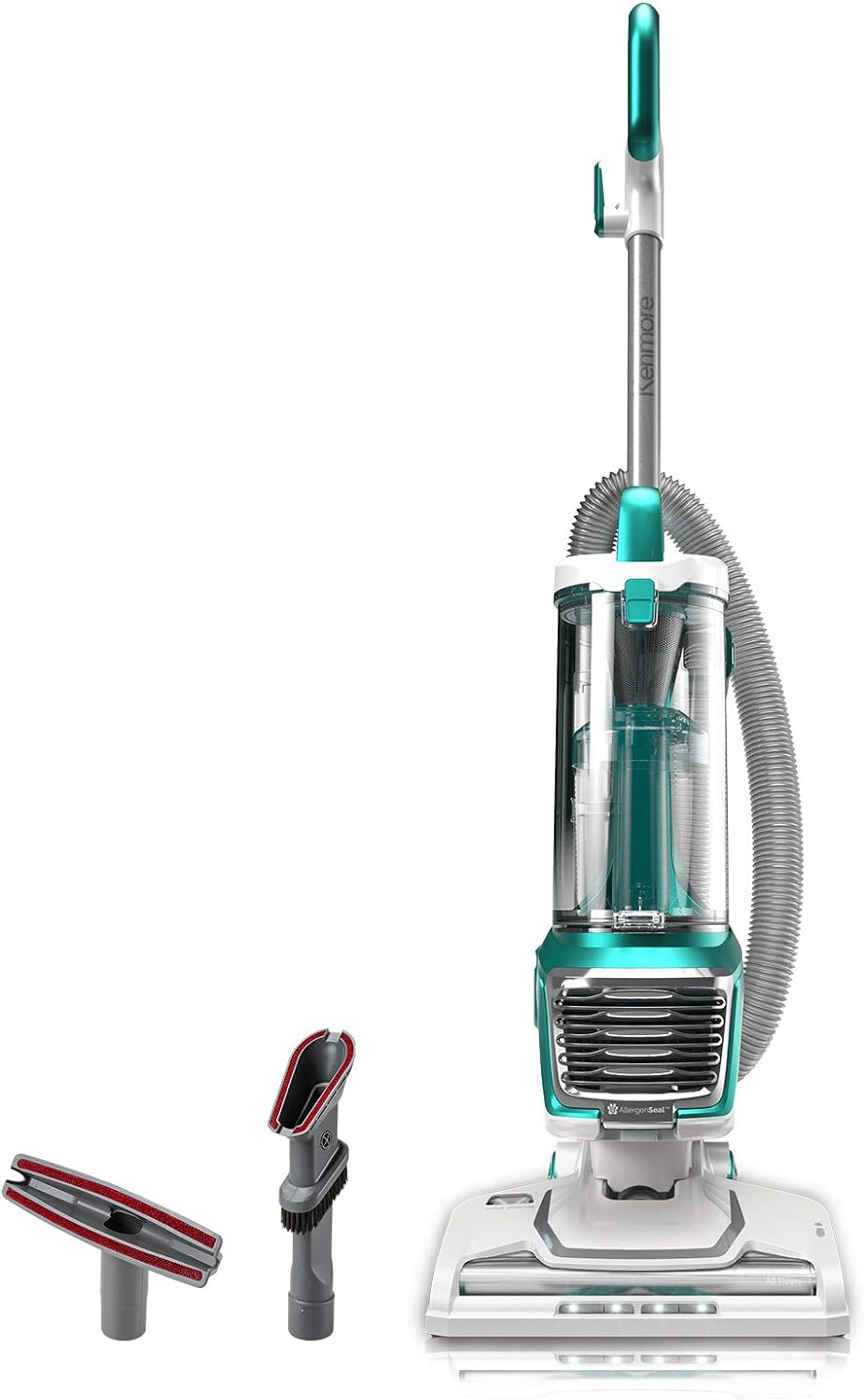 Kenmore DU1275 Bagless Upright Vacuum Lightweight Carpet Cleaner with 4 Height Adjustment, Hair Eliminator brushroll, Pet HandiMate  2 Cleaning Tools