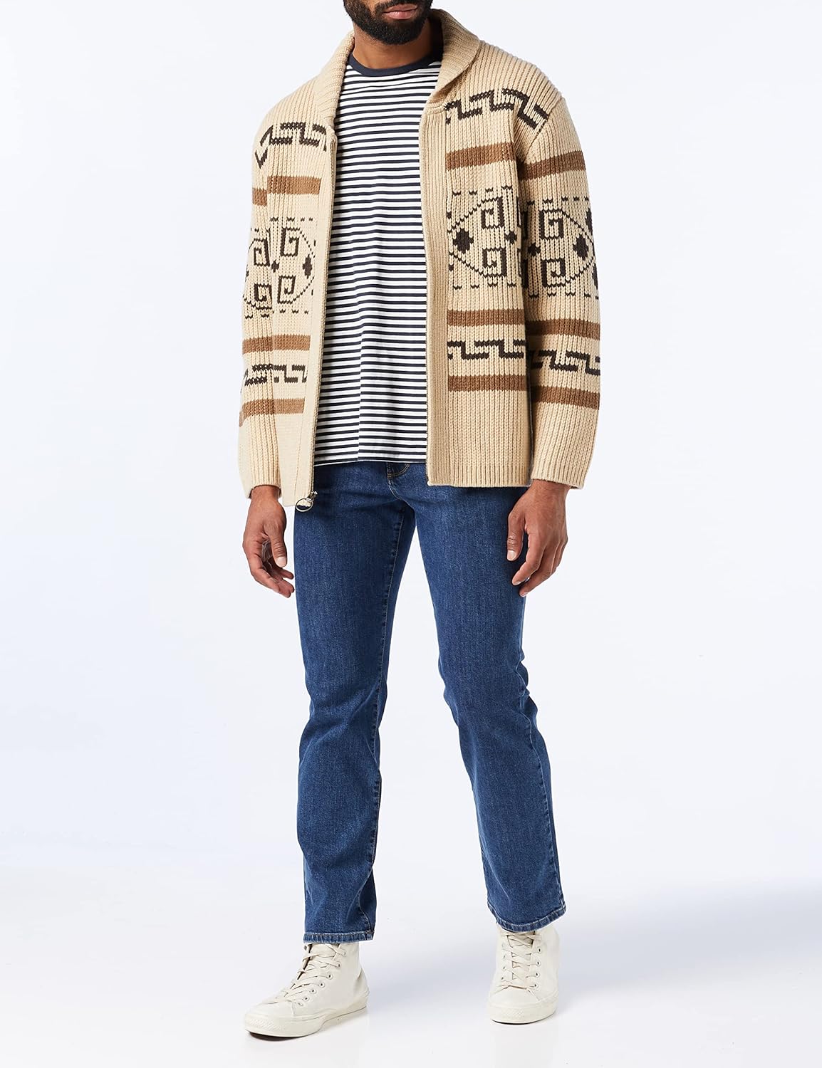 Pendleton Mens The Original Westerley Zip Up Cardigan Sweater