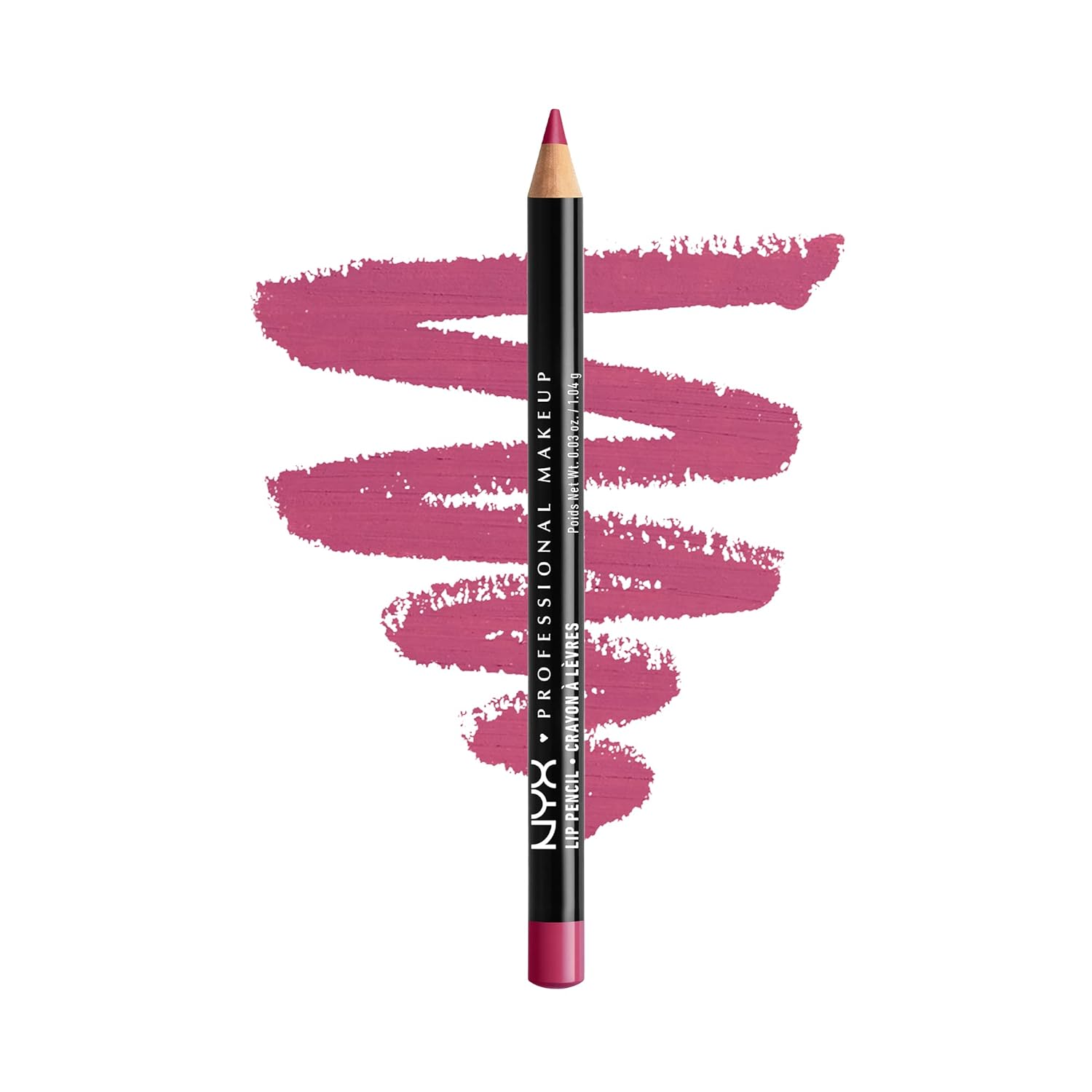 NYX PROFESSIONAL MAKEUP Slim Lip Pencil, Long-Lasting Creamy Lip Liner - Peakaboo Neutral