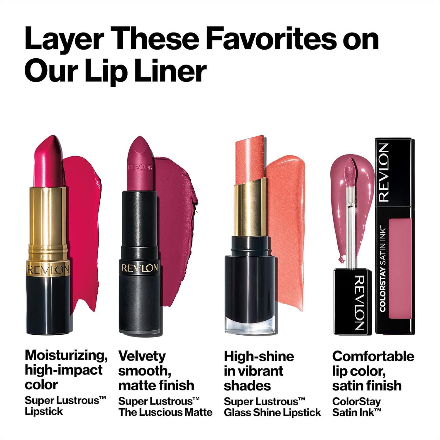 Revlon Lip Liner, Colorstay Face Makeup with Built-in-Sharpener, Longwear Rich Lip Colors, Smooth Application, 630 Nude