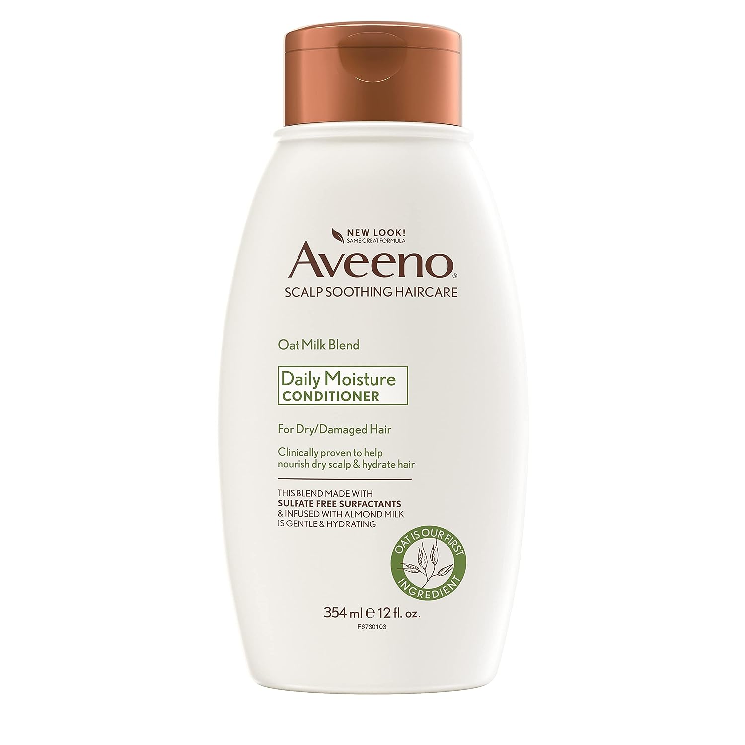 Aveeno Scalp Soothing Oat Milk Blend Conditioner , Fresh, 12 Fl Oz