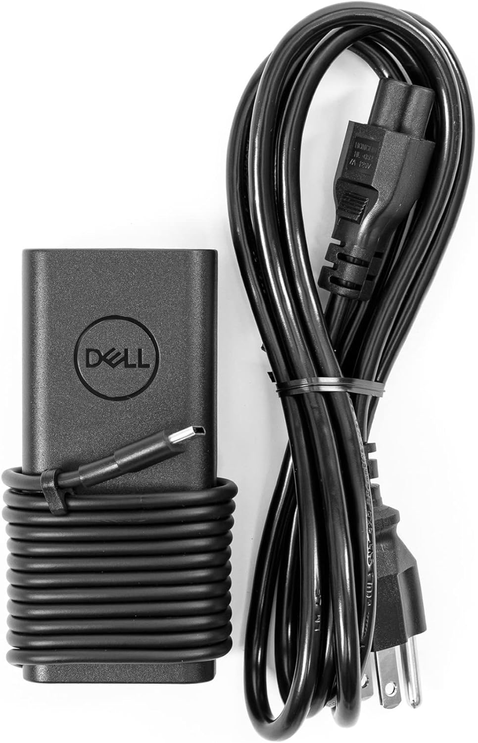 Dell Laptop Charger 65W Watt USB Type C AC Power Adapter LA65NM190/HA65NM190/DA65NM190 Include Power Cord for Dell XPS 12 9250, XPS 13 9350 Compatible with XPS Series and Latitude 5000 Series