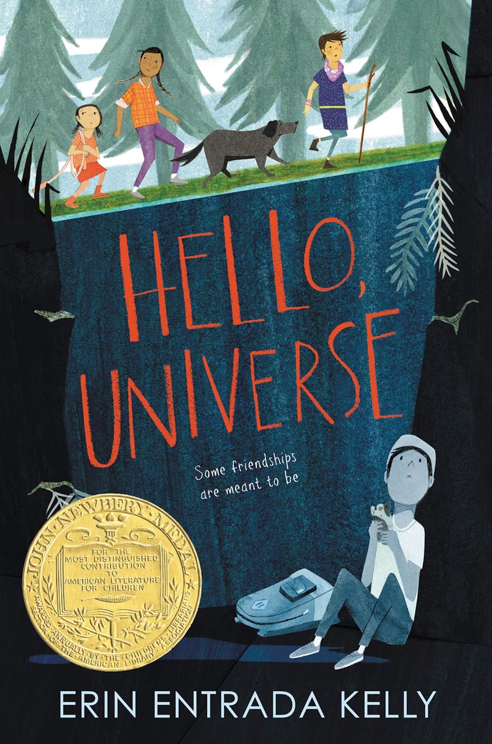 Hello, Universe: A Newbery Award Winner     Paperback – April 7, 2020