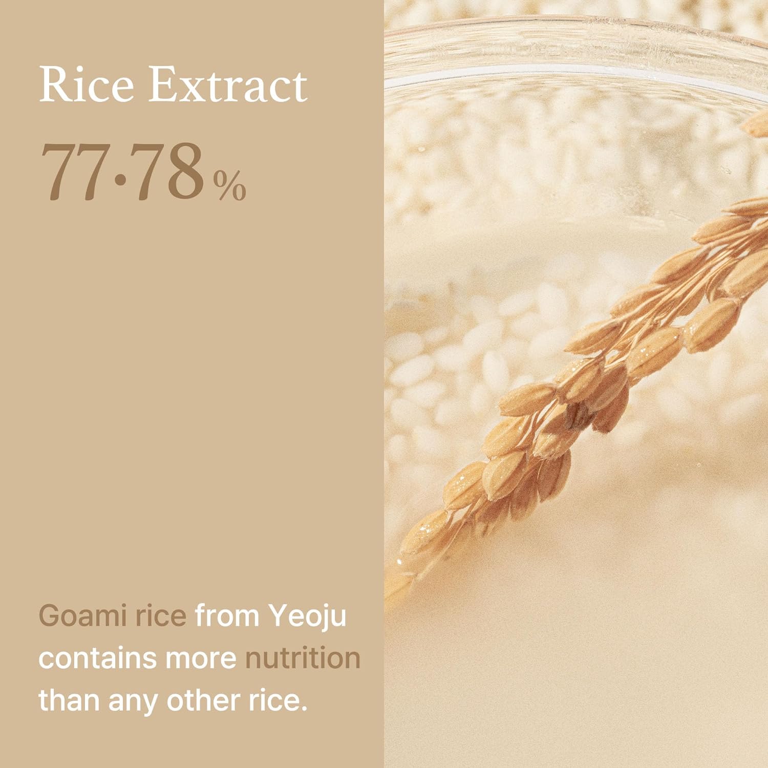 Im From Rice Toner, 77.78% Rice Extract from Korea, Glow Essence with Niacinamide, Hydrating for Dry Skin, Vegan, Alcohol Free, Fragrance Free, Peta Approved, K Beauty Toner, 5.07 Fl Oz