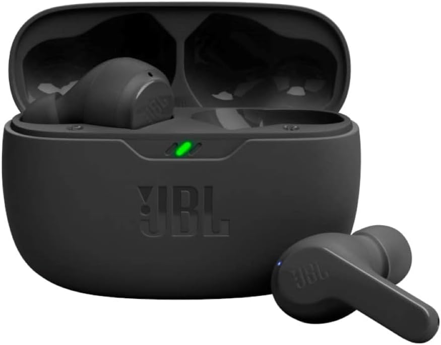 JBL Vibe Beam True Wireless Headphones - Black, Small