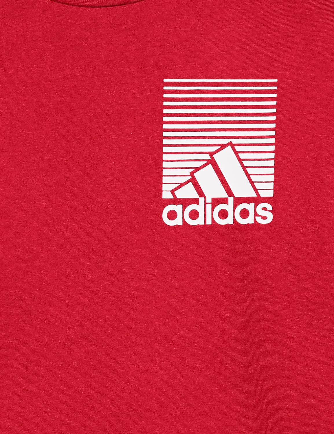 adidas Boys Long Sleeve Cotton T-Shirt 3-Stripes Tee