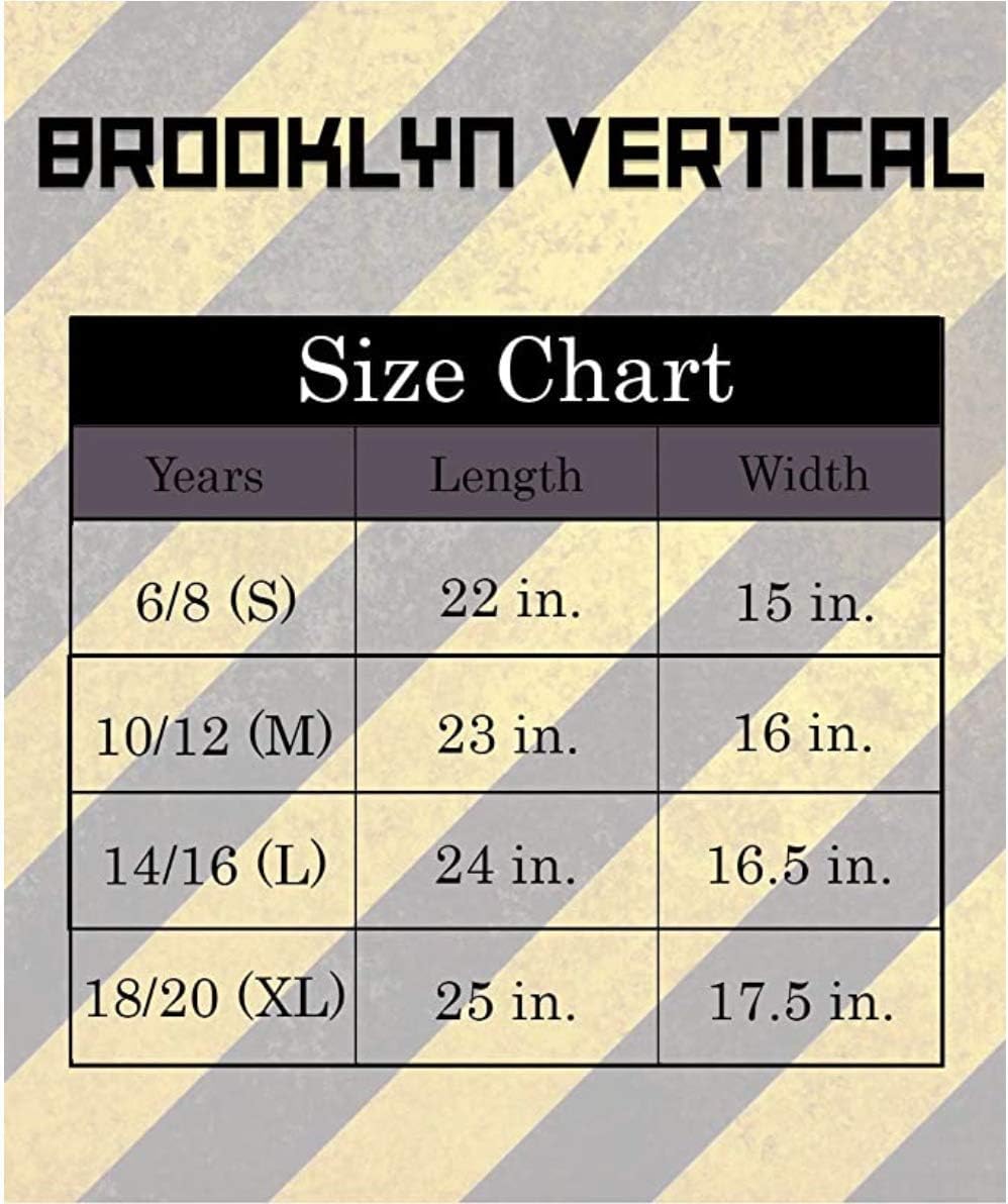 BROOKLYN VERTICAL 2-Pack Boys Short Sleeve Crew Neck T-Shirt with Chest Print | Soft Cotton Graphic Tees