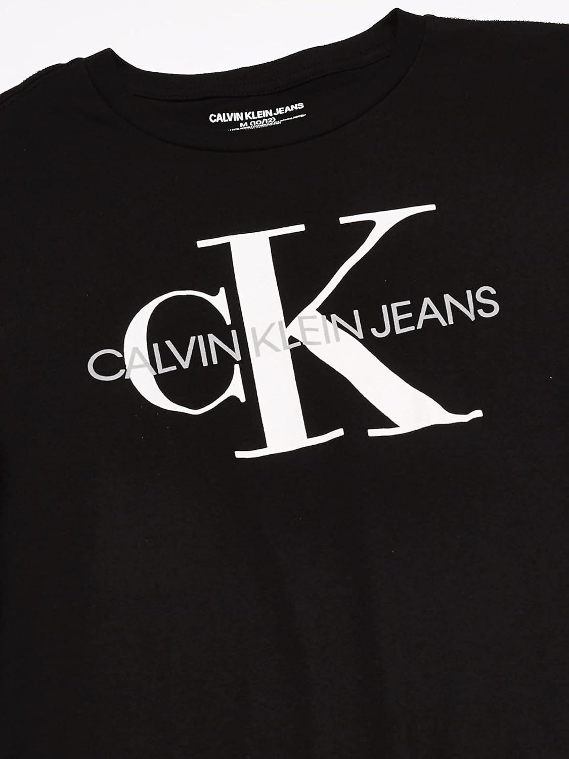 Calvin Klein Boys Short Sleeve Legacy Logo Crew Neck T-Shirt