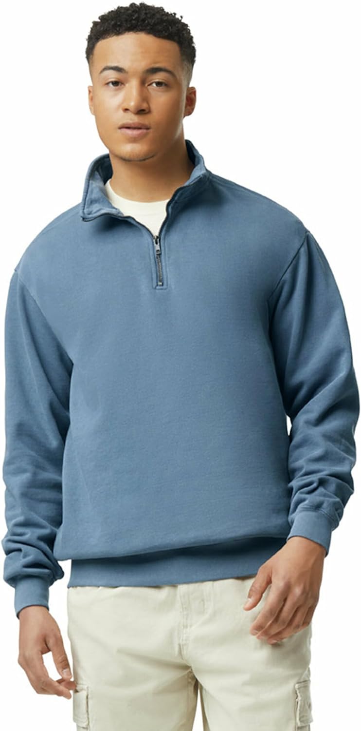 Comfort Colors Mens 1/4 Zip Sweatshirt, Style 1580