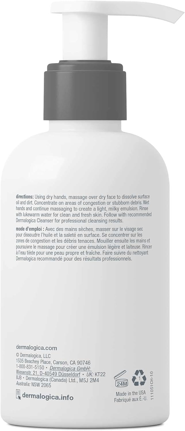 Dermalogica Precleanse Oil Cleanser, Makeup Remover for Face - Cleanse Pore and Melts Makeup, Oils, Sunscreen and Environmental Pollutants