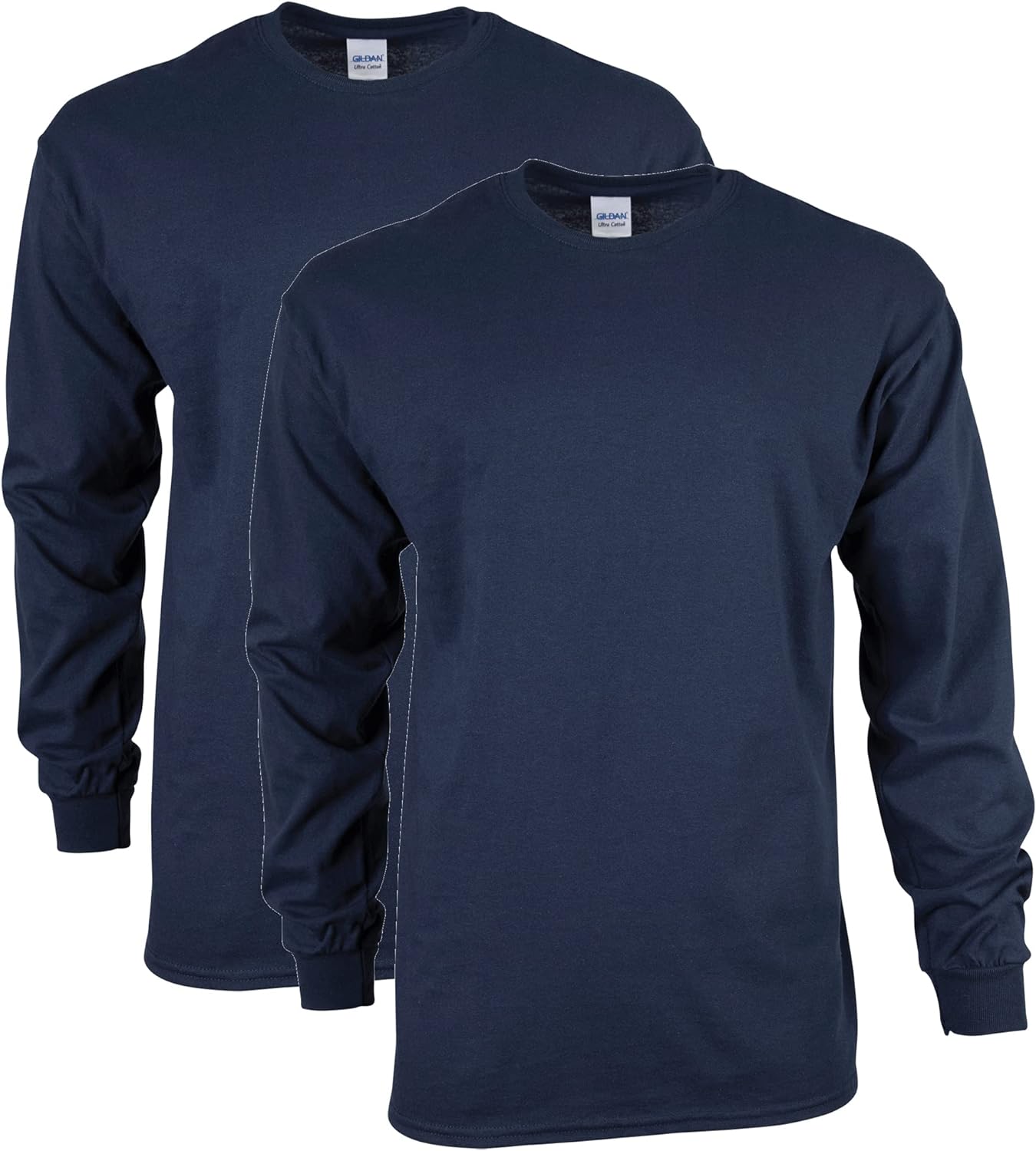 Gildan Adult Ultra Cotton Long Sleeve T-Shirt, Style G2400, Multipack