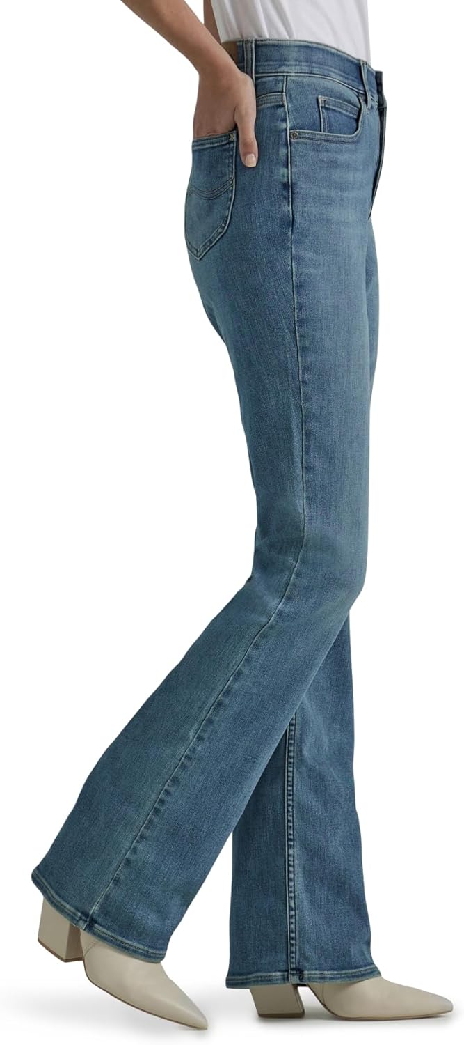 Lee Womens Ultra Lux Comfort with Flex Motion Bootcut Jean