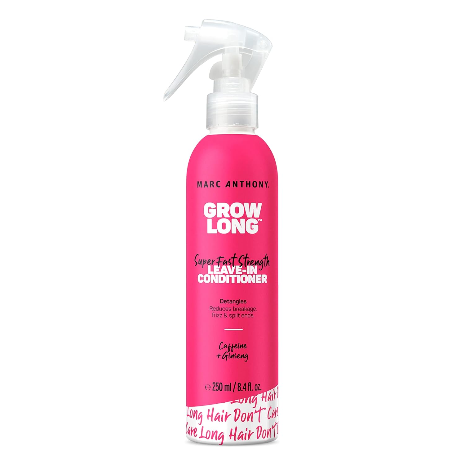 Marc Anthony Leave-In Conditioner Spray  Detangler, Grow Long Biotin - Anti-Frizz Deep Conditioner For Split Ends  Breakage - Vitamin E, Caffeine  Ginseng for Curly, Dry  Damaged Hair