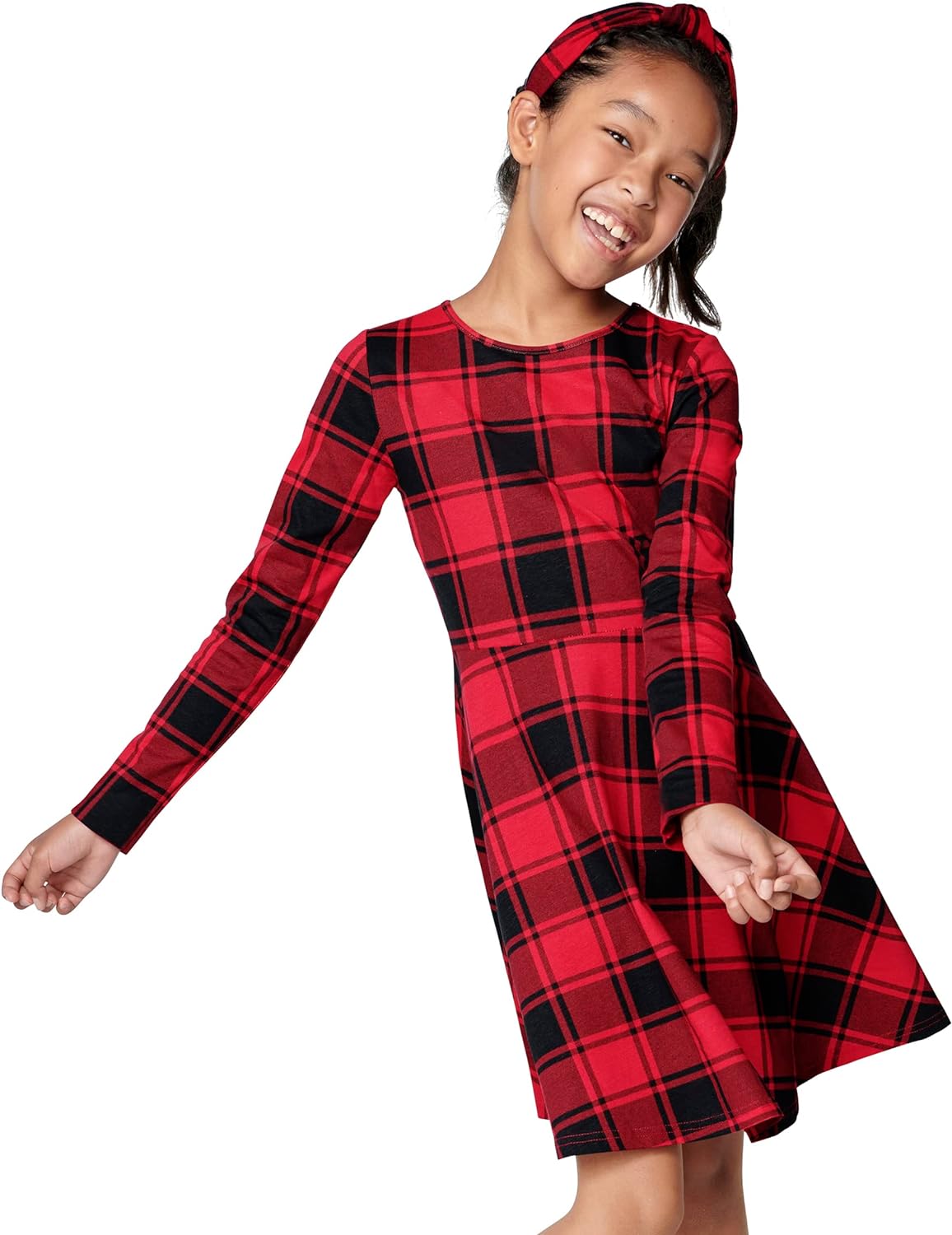 The Childrens Place Girls 2 Pack Long Sleeve Fashion Skater Dress