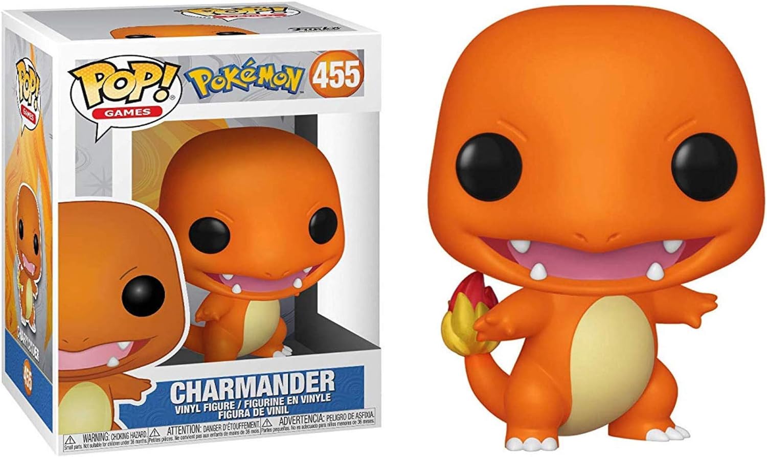 Funko Pop! Games: Pokemon - Charmander, Multicolor