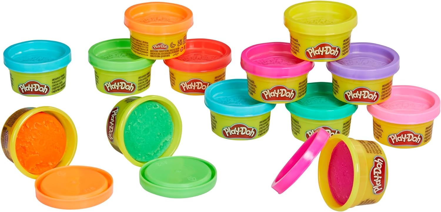 Play Doh Bulk Handout 42 Pack of 1-Ounce Modeling Compound, Party Favors, Kids Easter Basket Stuffers or Egg Fillers, Ages 2+ (Amazon Exclusive)