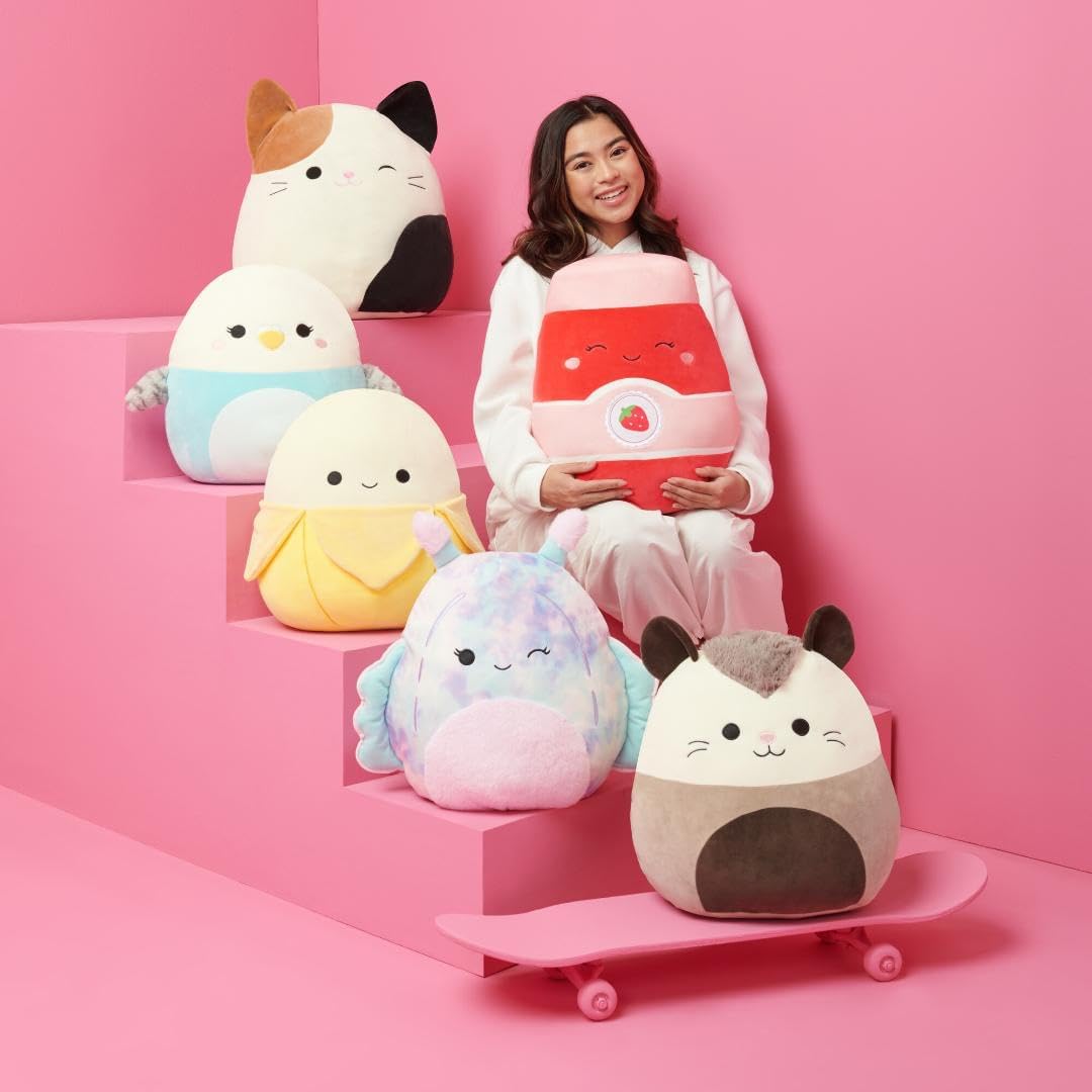 Squishmallows Official Kellytoy 8 Plush Mystery Pack - Styles Will Vary in Surprise Box That Includes Three 8 Plush